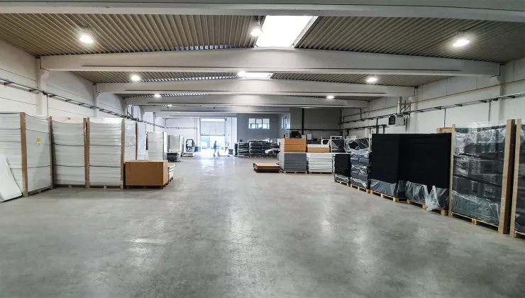 Voorste deel magazijn